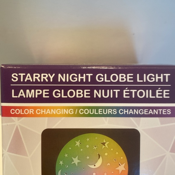 NIB Starry Night Globe Light - Picture 3 of 6